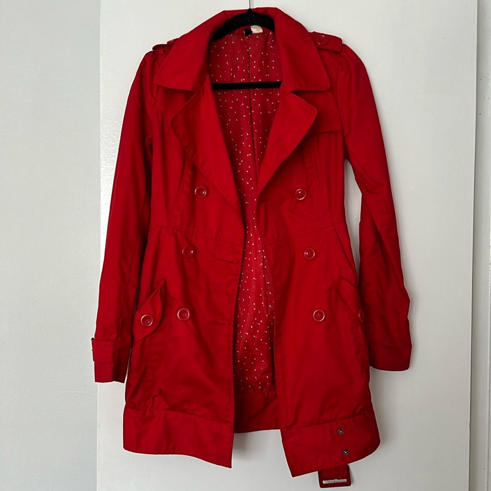 H&M red coat